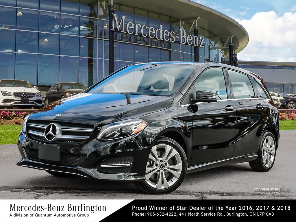 New 2018 Mercedes-benz B-class B250 Sports Tourer In Burlington 